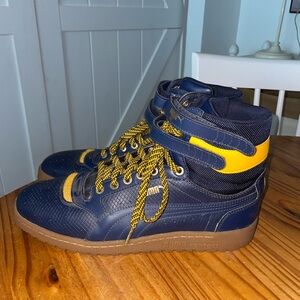 Puma Mens David T Howard High Blue Sky 2 HighTop Size 11.5 Sneakers